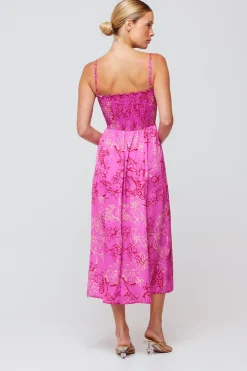 RESA Ashley Midi In Azalea Discount