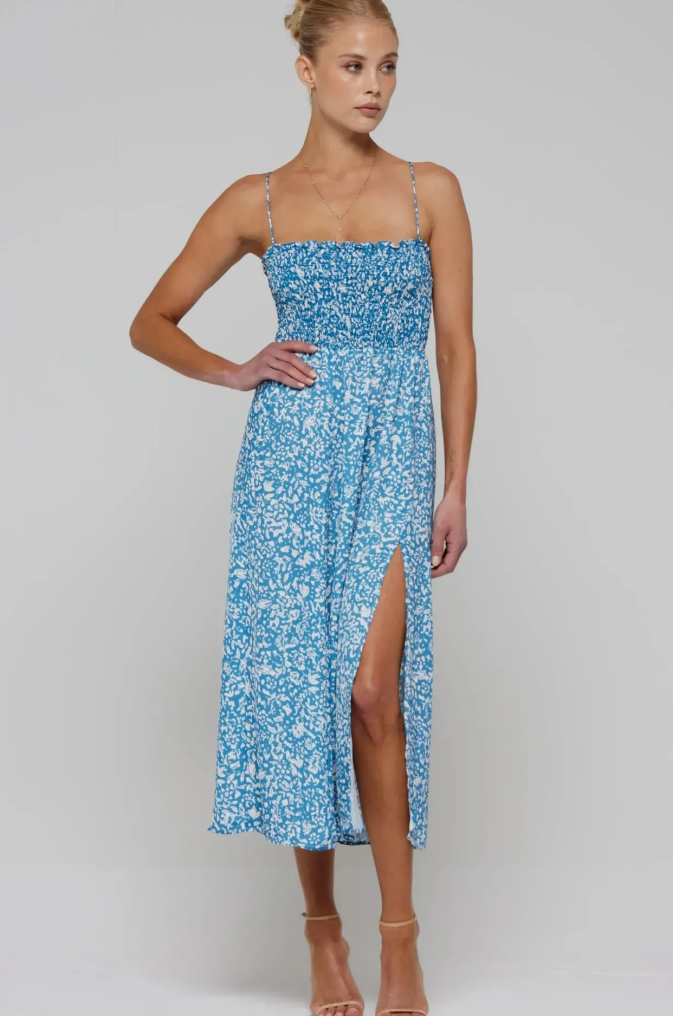 RESA Ashley Midi In Iris Fashion