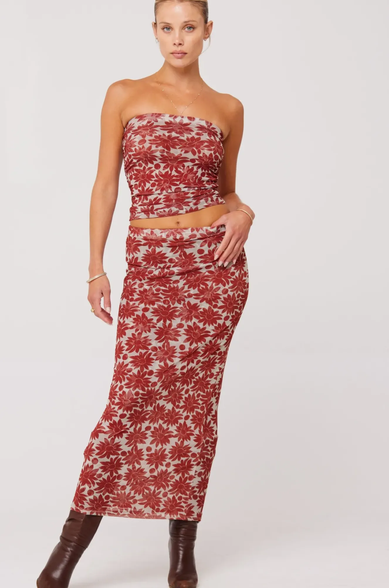 RESA Bonnie Mesh Top In Dolce Fashion