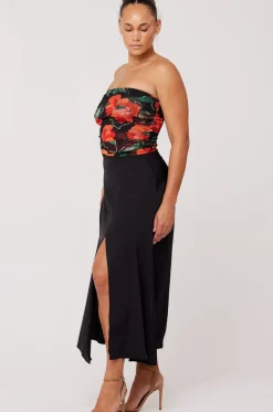 RESA Bonnie Mesh Top In Poppy Best Sale