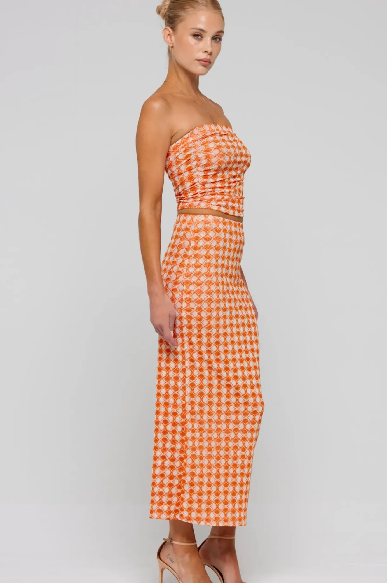 RESA Bonnie Mesh Top In Solstice Cheap