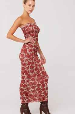 RESA Clyde Mesh Skirt In Dolce Fashion