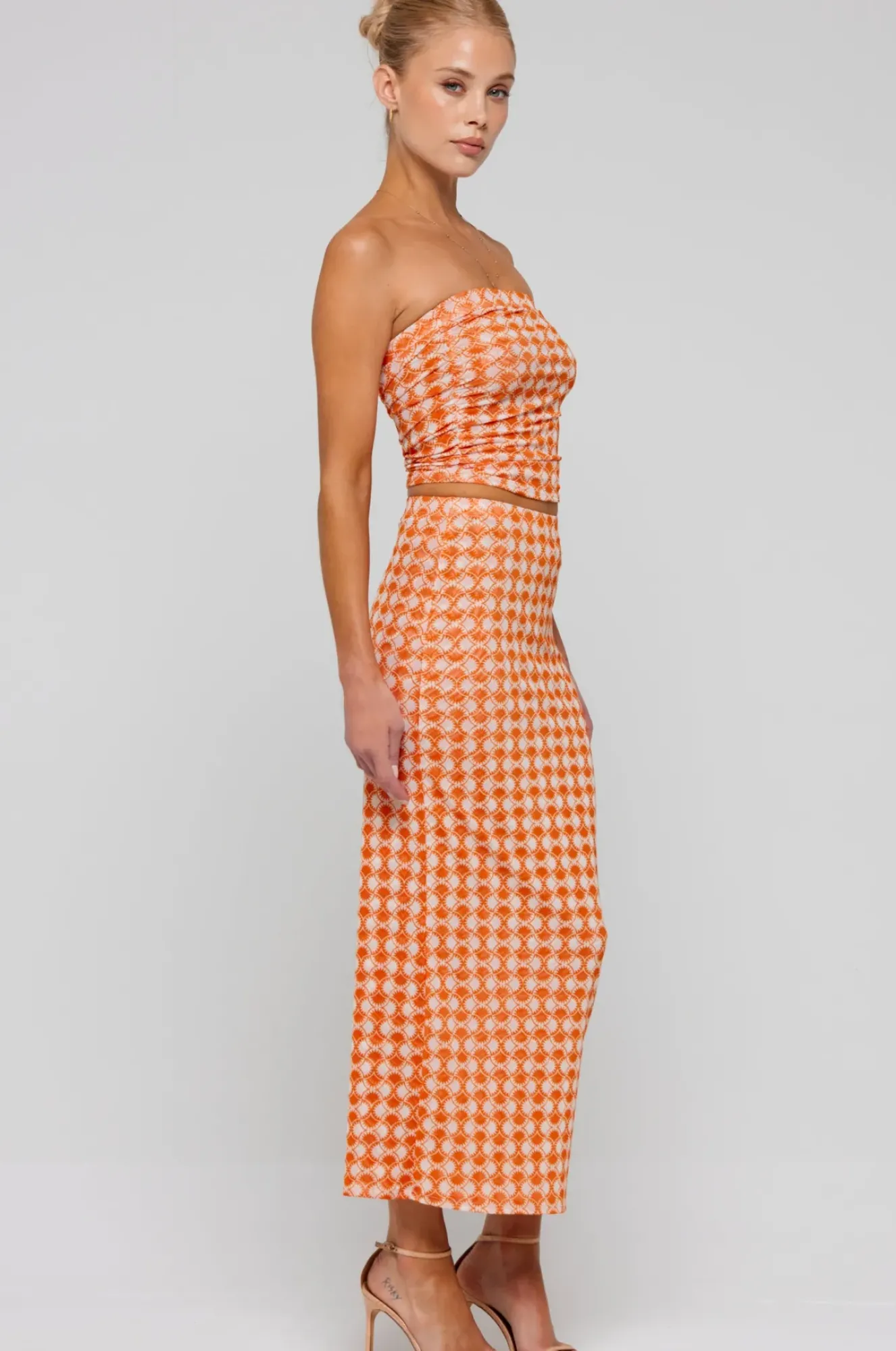 RESA Clyde Mesh Skirt In Solstice Fashion