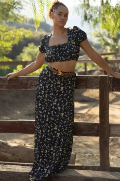RESA Daisy Top In Midnight Discount