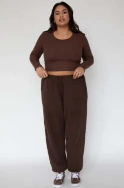RESA Eddy Top In Brown Discount