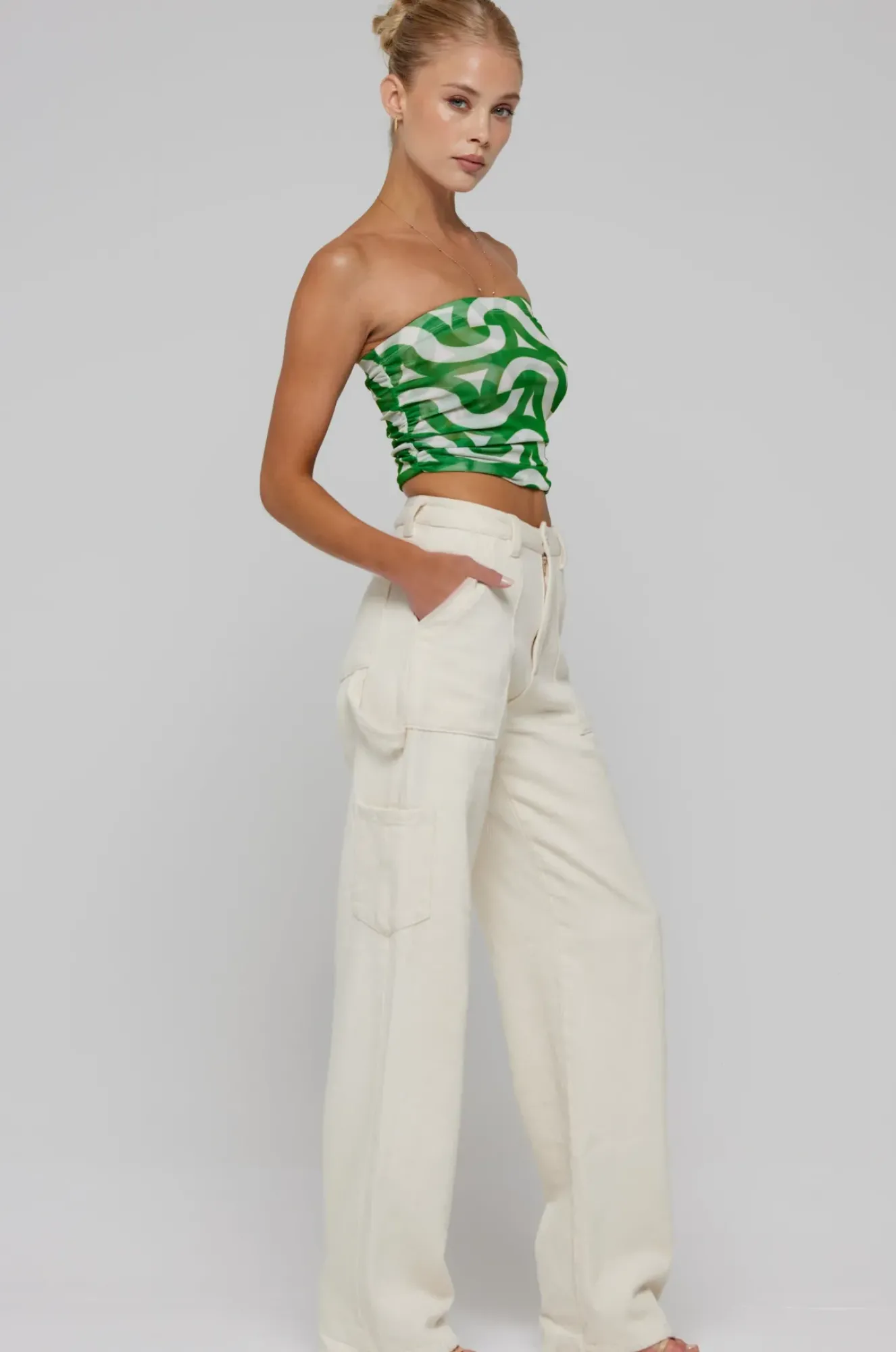 RESA Elsa Cargo Pant In Cream Best Sale