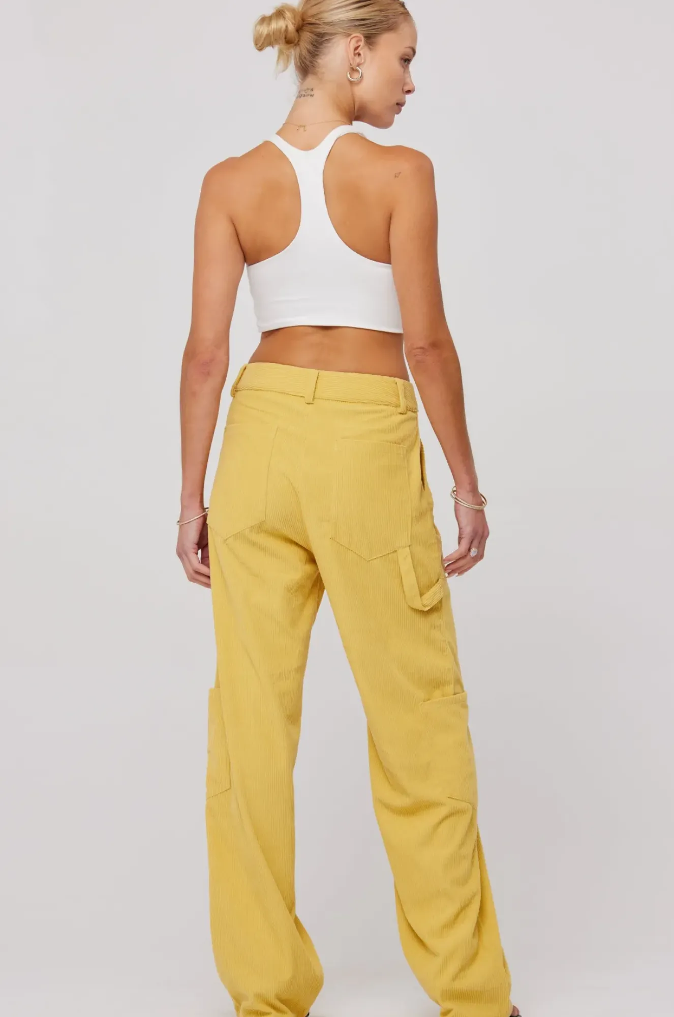 RESA Elsa Cargo Pant In Mustard Clearance