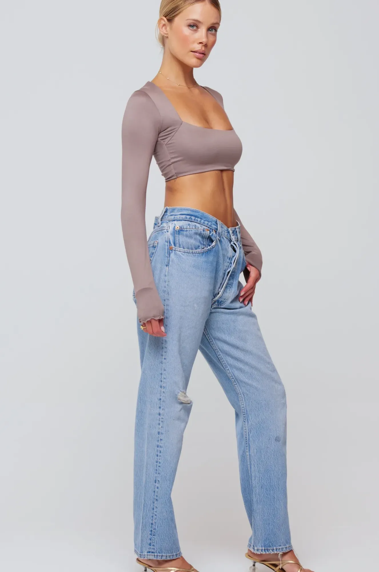 RESA Emily Top In Taupe Best