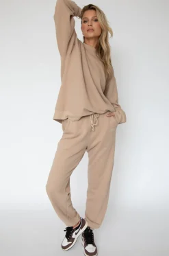 RESA Gunner Sweatshirt In Sand Hot