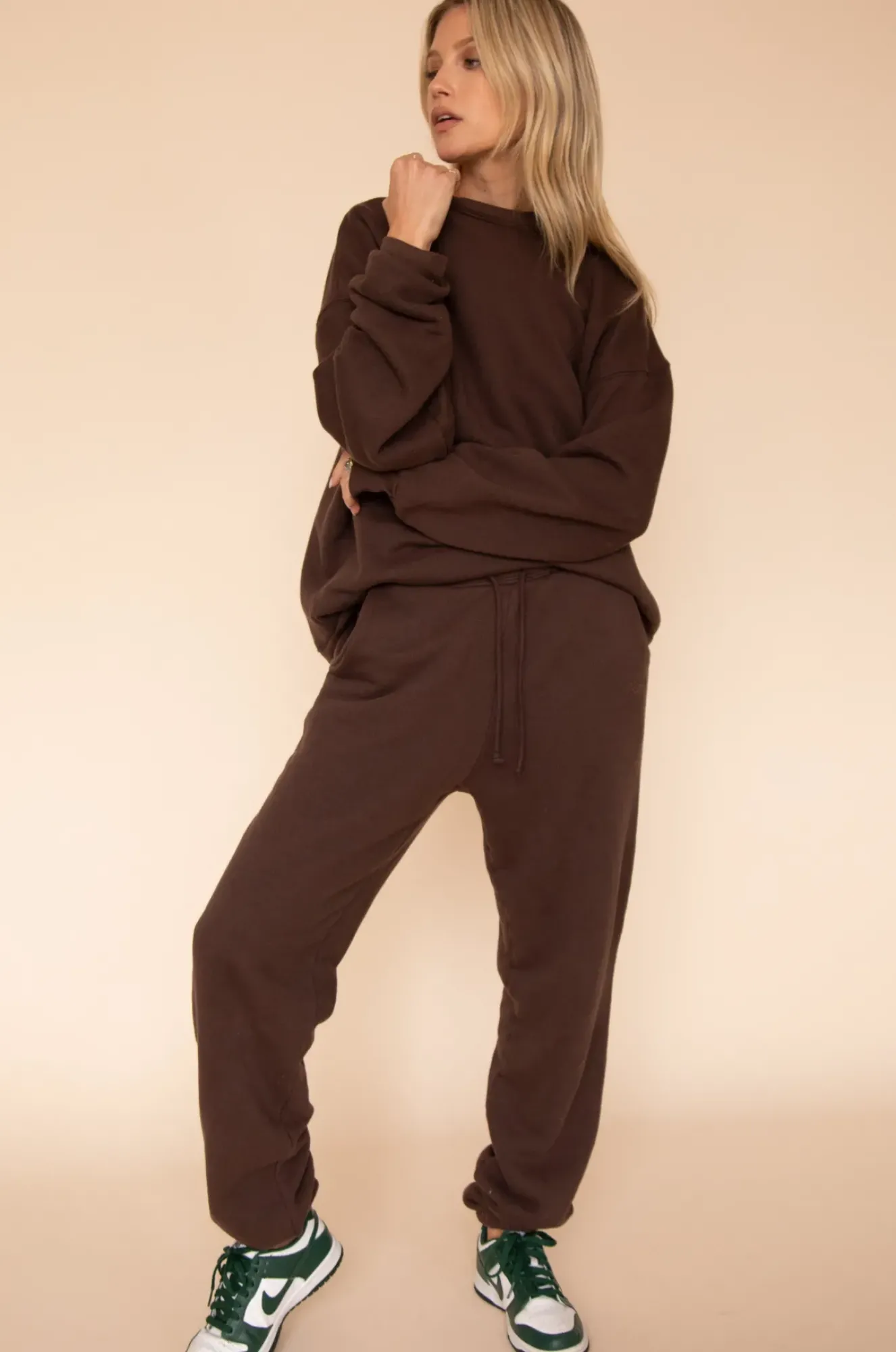 RESA Gunner Sweatshirt In Tobacco Best