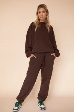 RESA Gunner Sweatshirt In Tobacco Best