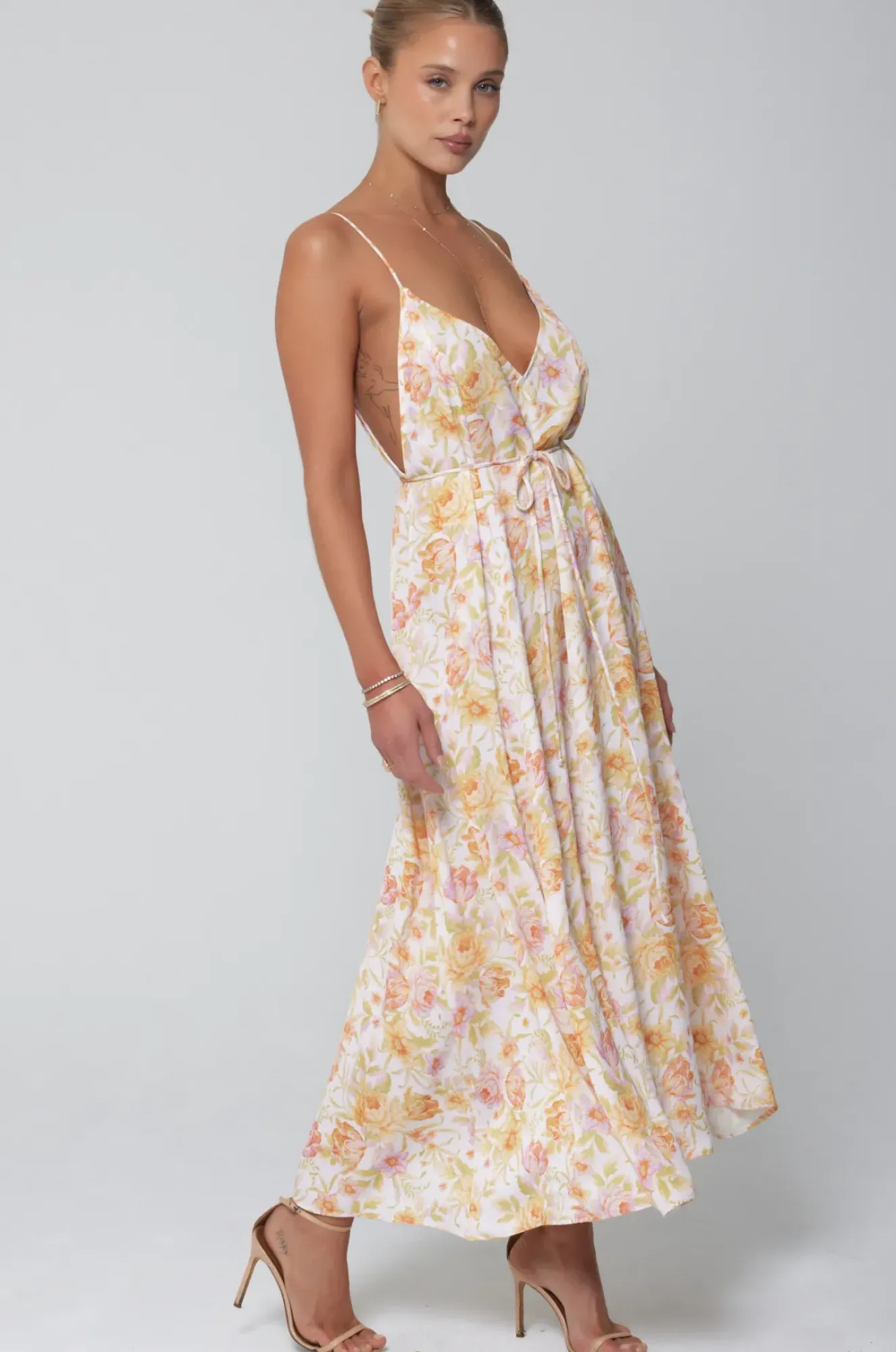 RESA Hannah Midi In Gardenia Hot
