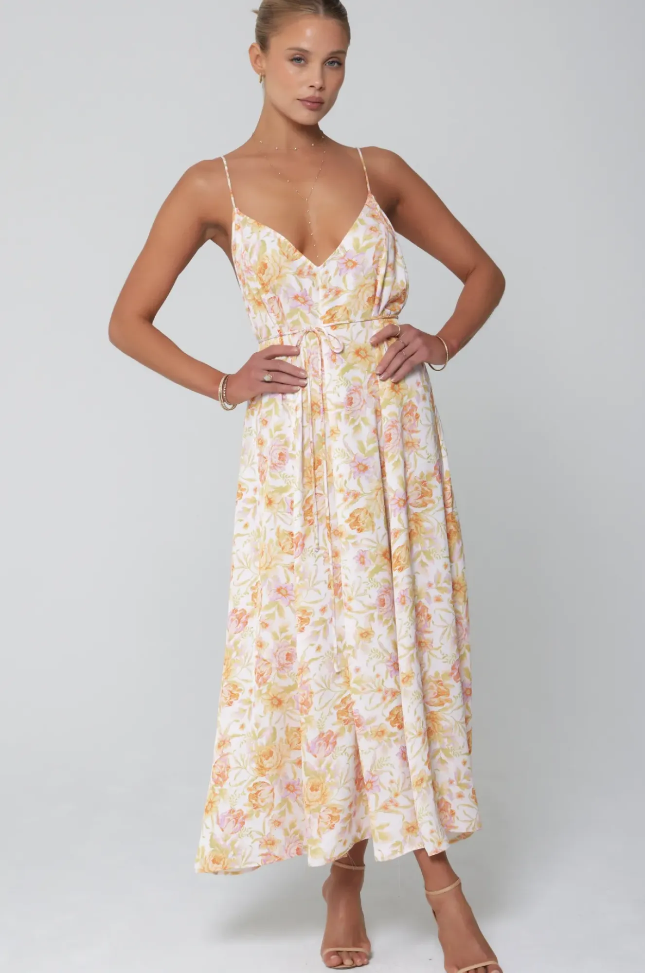 RESA Hannah Midi In Gardenia Hot