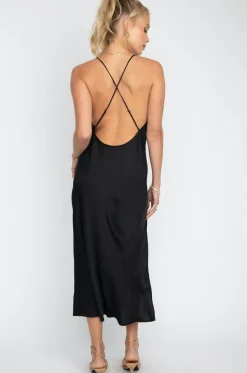 RESA Harper Midi Dress In Black Fashion