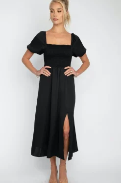 RESA Kaia Midi In Black Hot