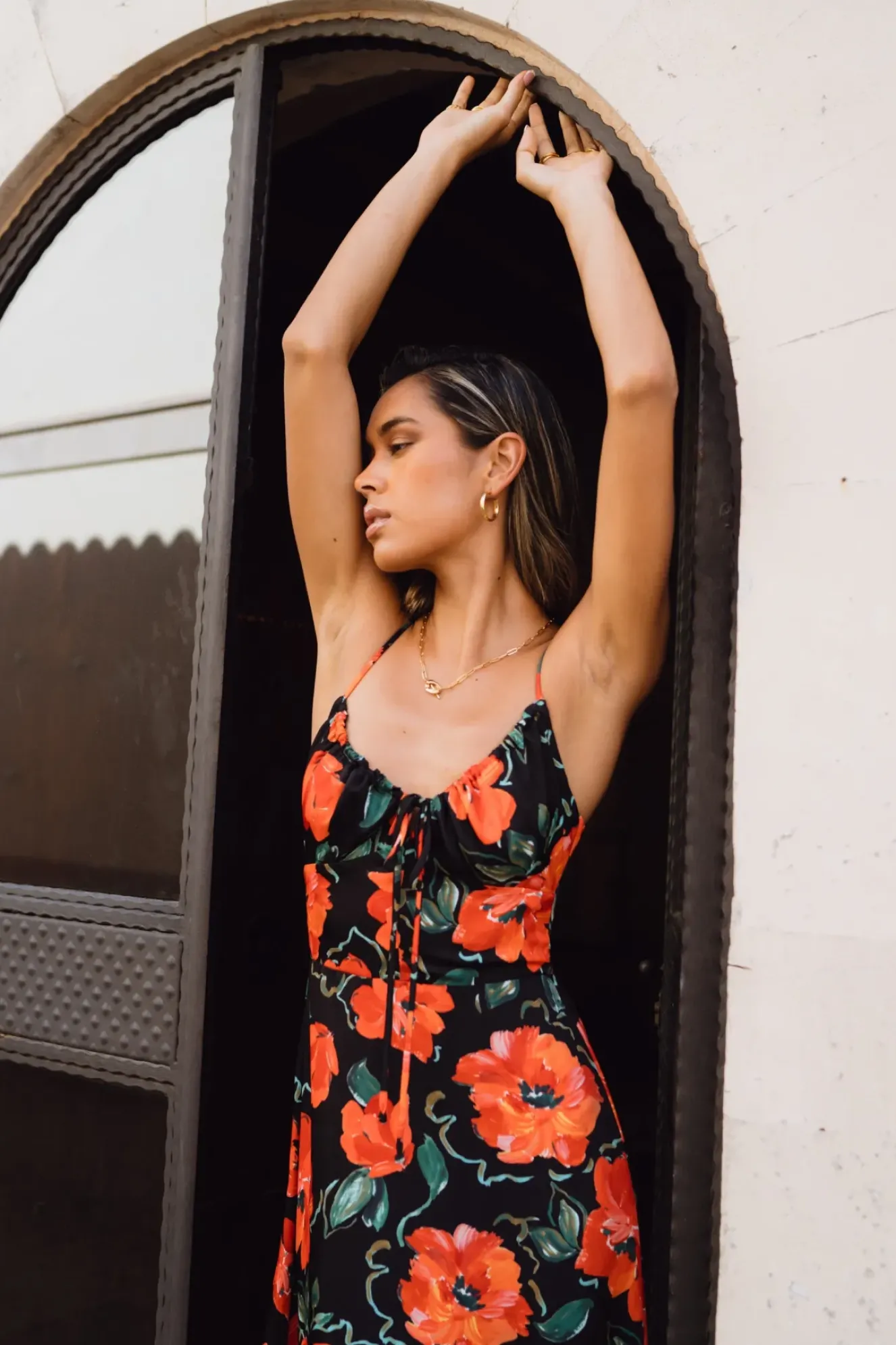 RESA Kaitlyn Midi In Poppy Discount