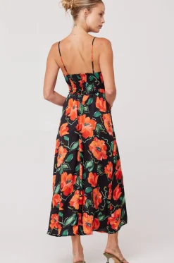 RESA Kaitlyn Midi In Poppy Discount