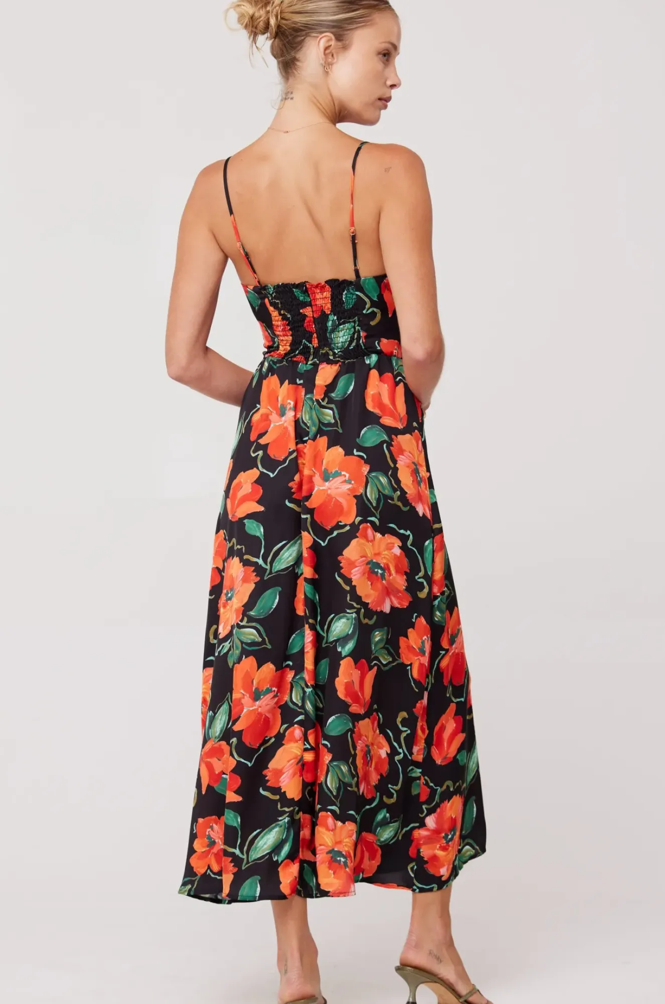 RESA Kaitlyn Midi In Poppy Discount