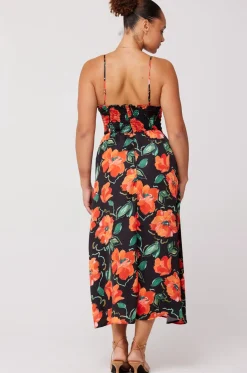 RESA Kaitlyn Midi In Poppy Discount