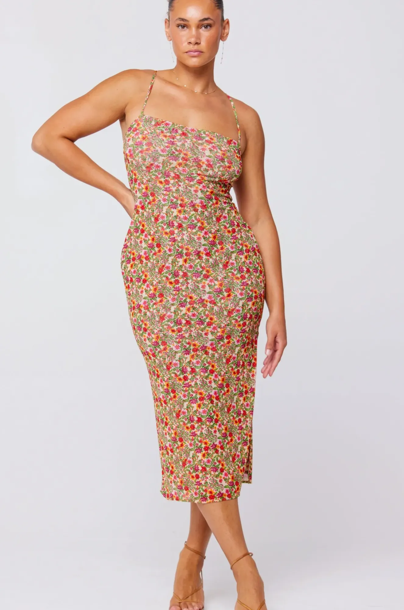 RESA Kiele Mesh Dress In Fleetwood Best Sale