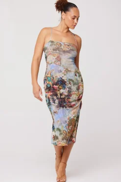 RESA Kiele Mesh Dress In Shakespeare Online