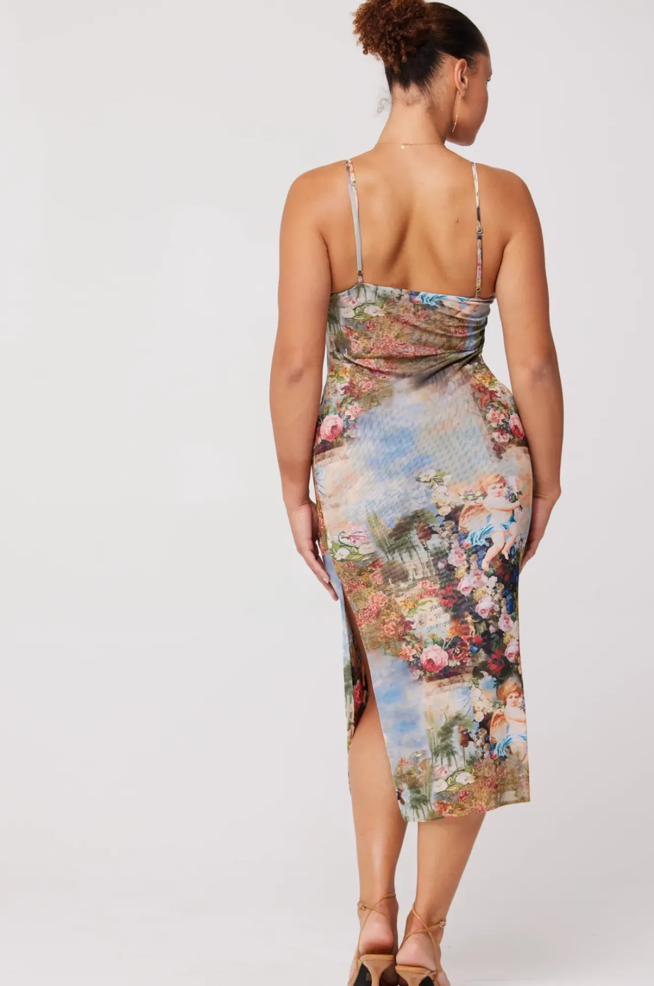 RESA Kiele Mesh Dress In Shakespeare Online