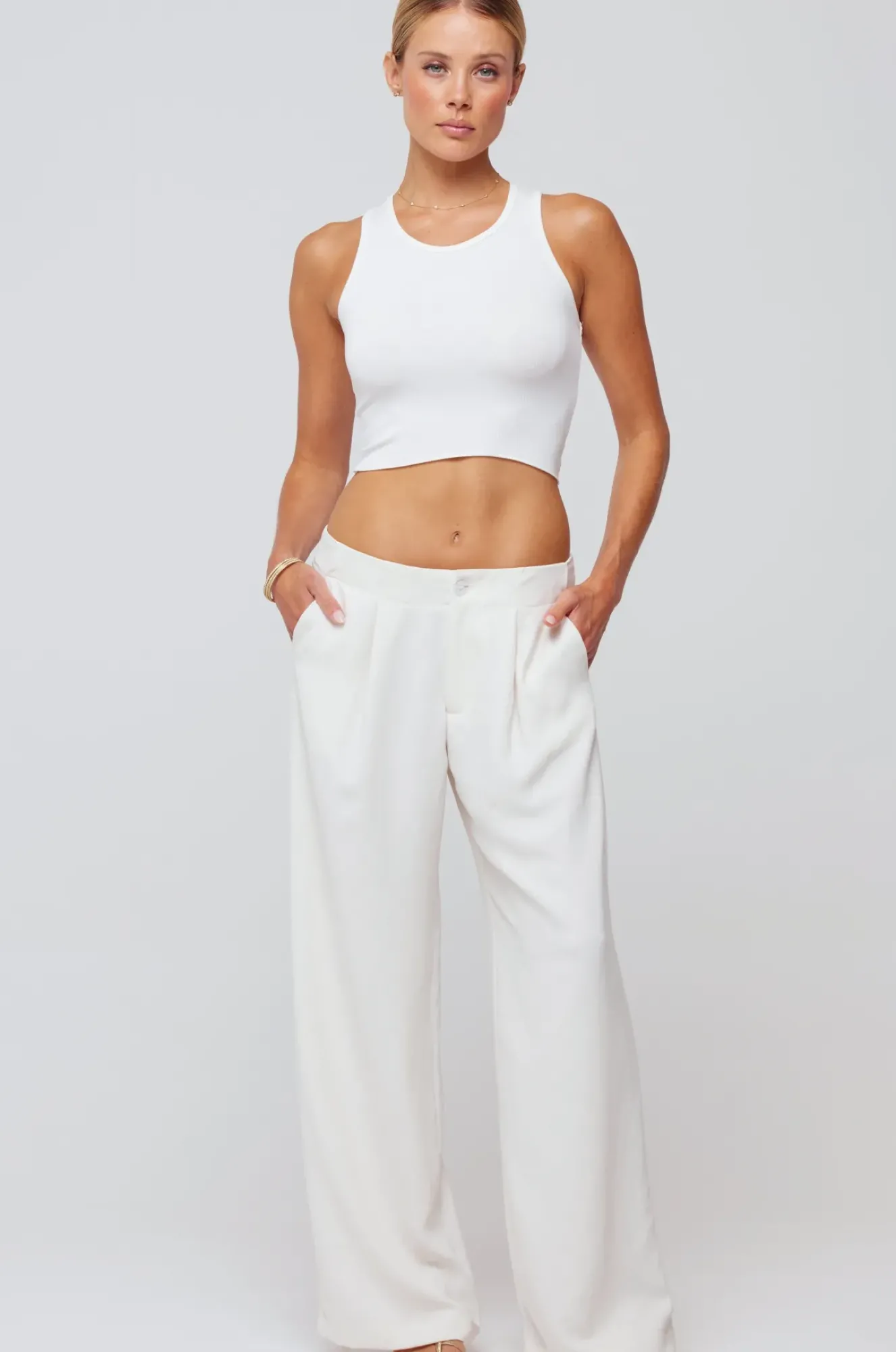 RESA Malcolm Trousers In Cream New