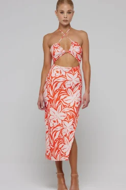 RESA Nikki Dress In Clementine Discount