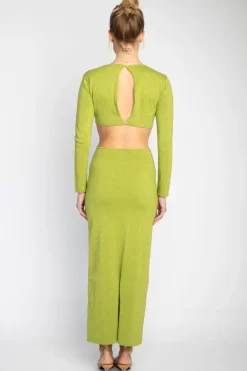 RESA Noelle Maxi In Lime Cheap
