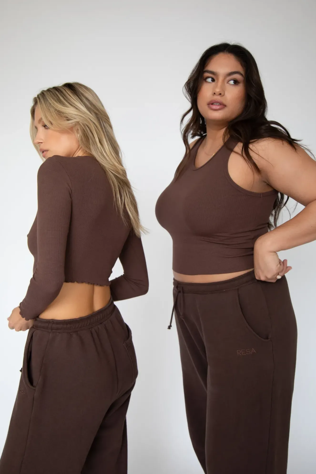 RESA Og Tank In Brown Fashion