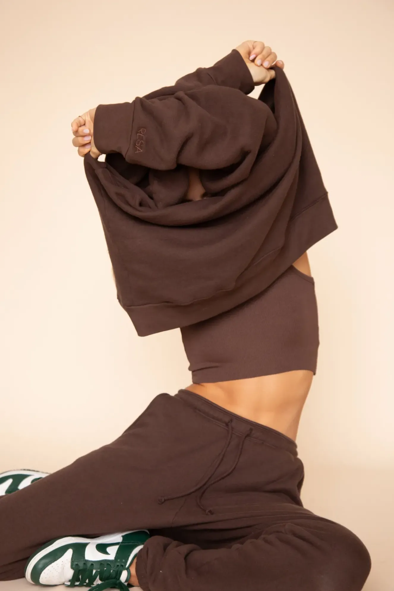 RESA Og Tank In Brown Fashion