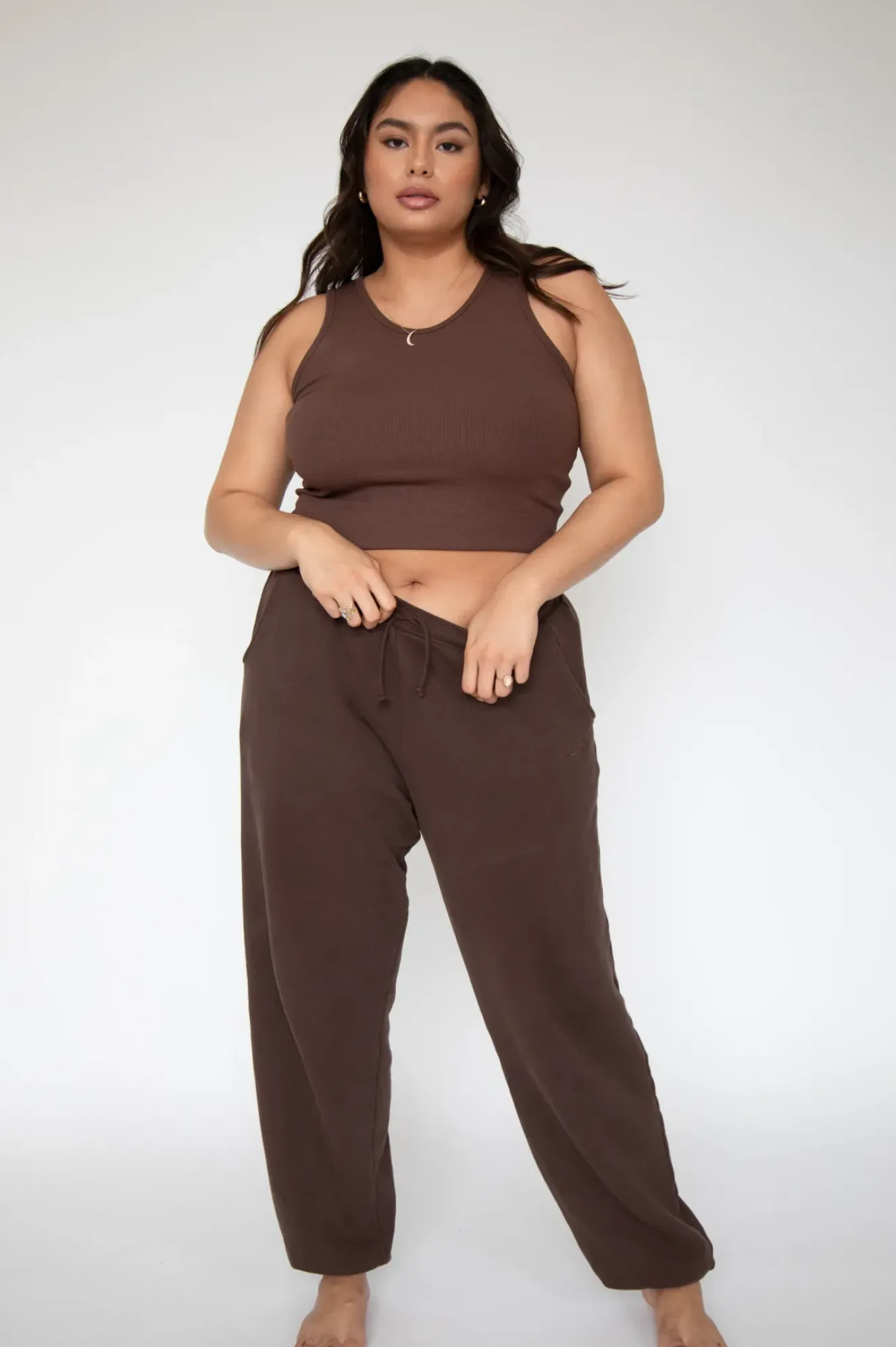 RESA Og Tank In Brown Fashion