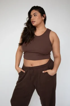 RESA Og Tank In Brown Fashion