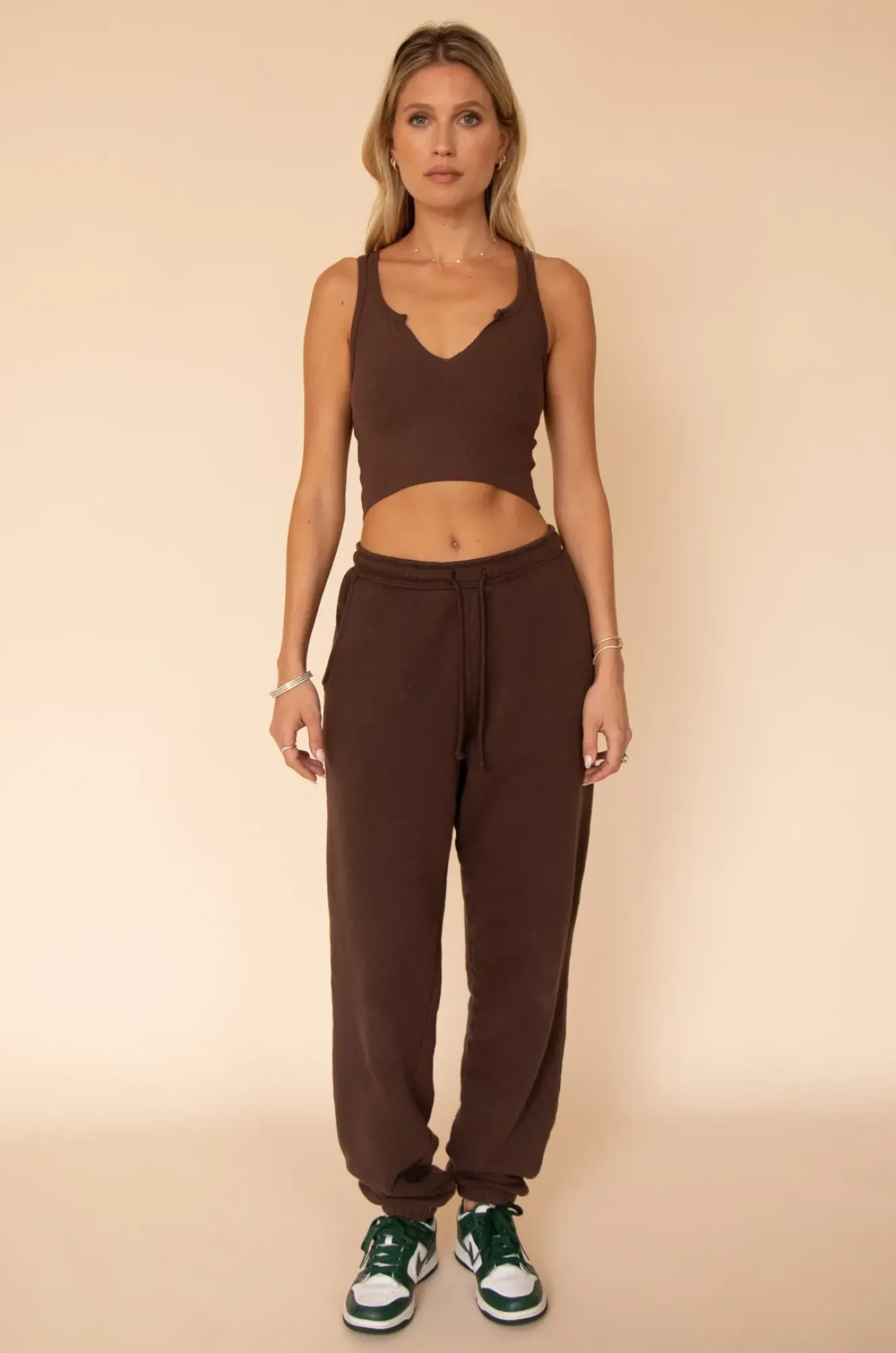 RESA Ozzy Tank In Brown Flash Sale