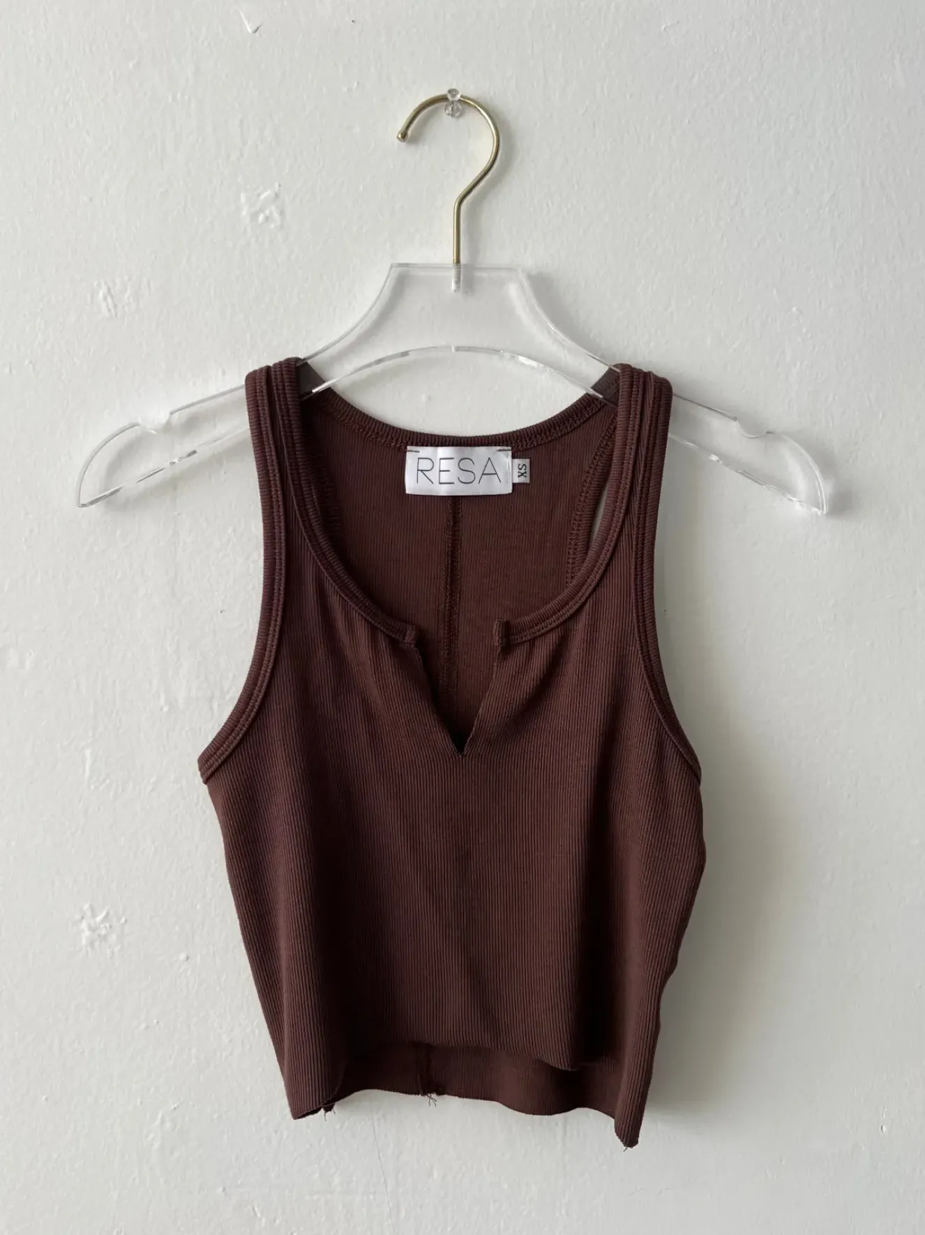 RESA Ozzy Tank In Brown Flash Sale