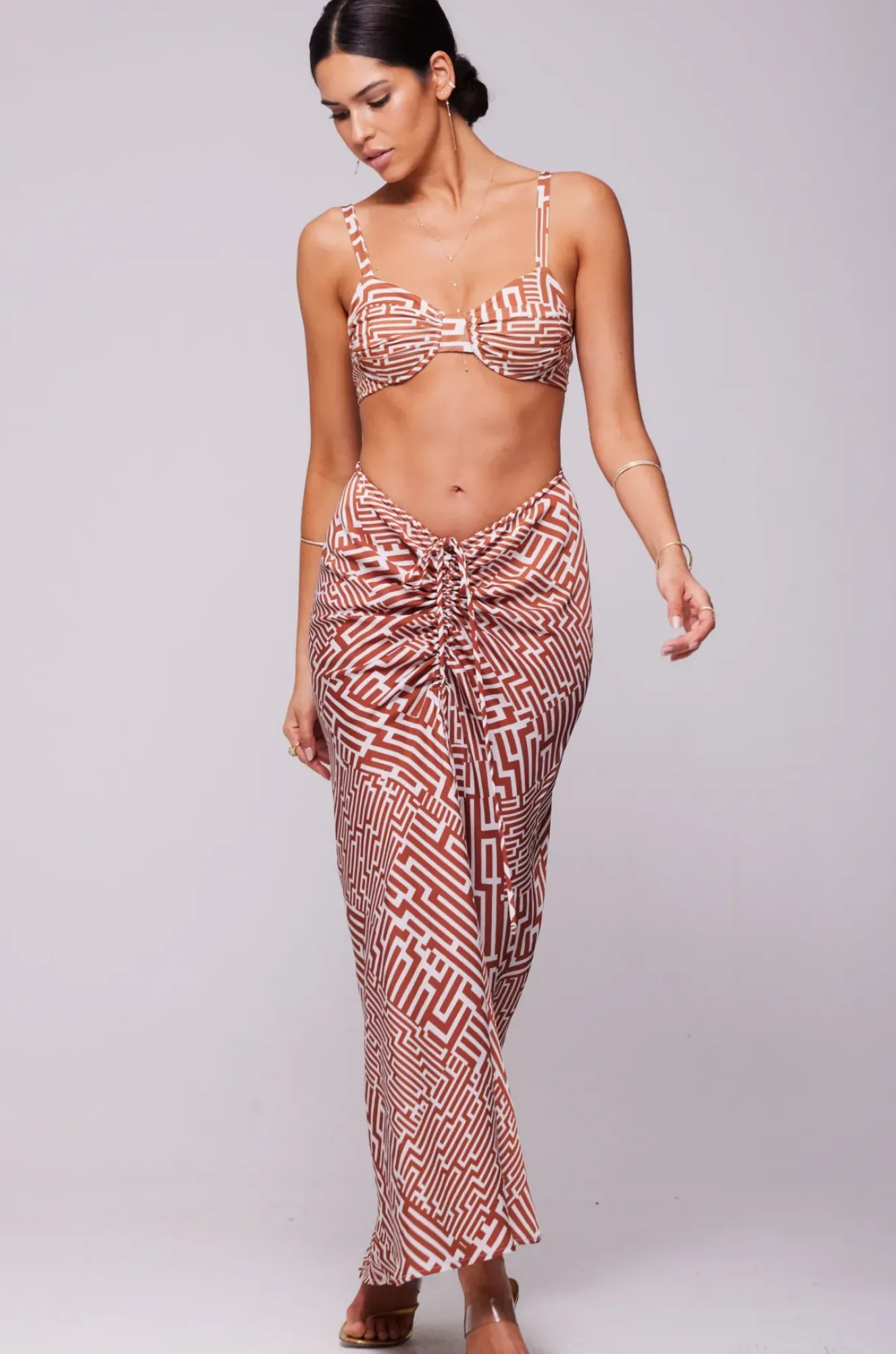 RESA Pepper Bra Top In Coconut New