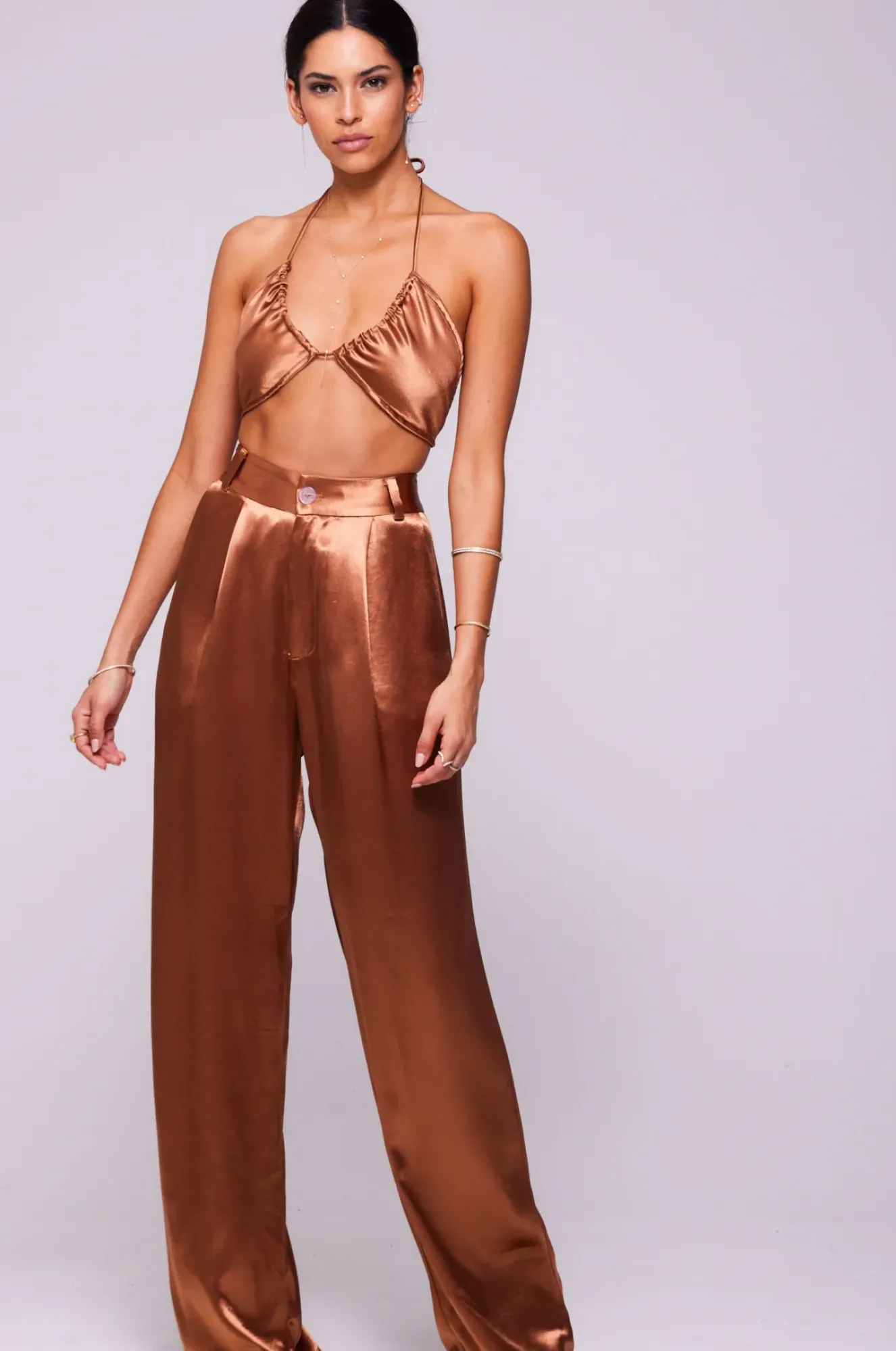 RESA Sasha Trouser In Copper Outlet