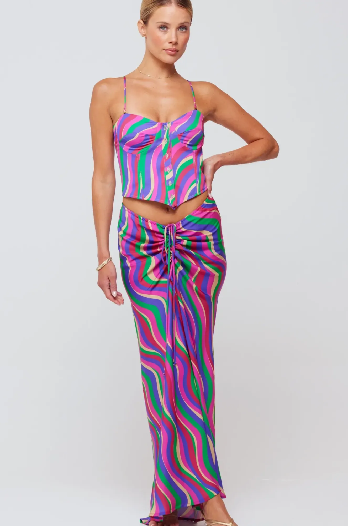 RESA Sienna Corset In Candy Flash Sale