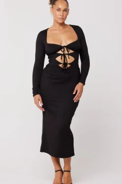 RESA Simone Dress In Black Hot