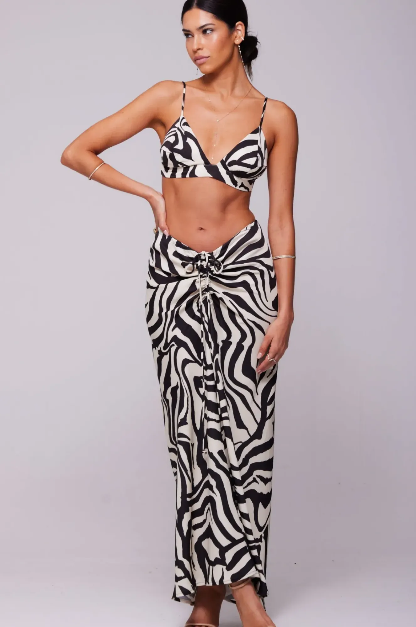 RESA Ziggy Skirt In Tigris Flash Sale